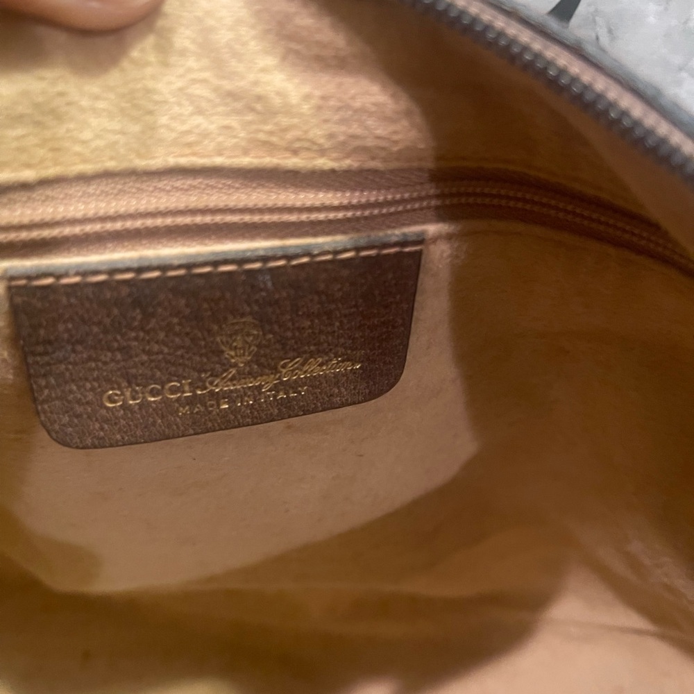 Gucci Vintage GG Web Shoulder Bag GUC - Picture 7 of 10